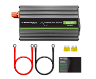 Qoltec Przetwornica napięcia 300W/600W 24V na 230V Czysty Sin - 1144889 - zdjęcie 4